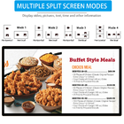 18.5" Wall Mounted Tft Commercial Touchscreen Lcd Advertising Screen Digital Signage And Display Lcd Advertising Screen